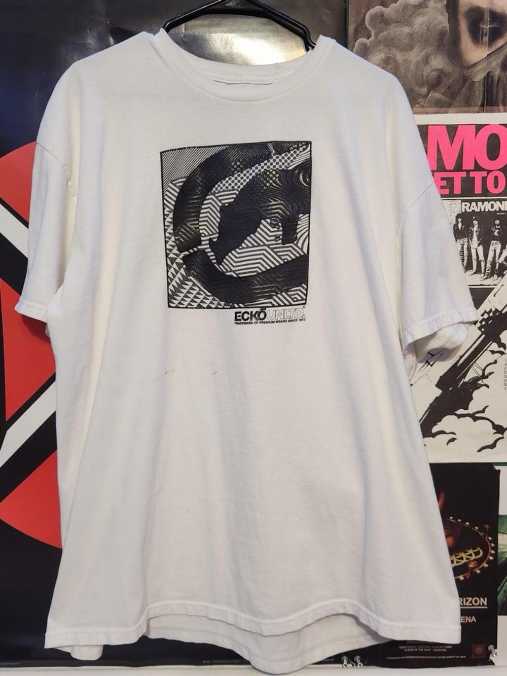 y2k cyber grunge style ecko unltd shirt